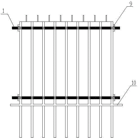 Power battery heat management system based on metal plate type pulse heat pipes