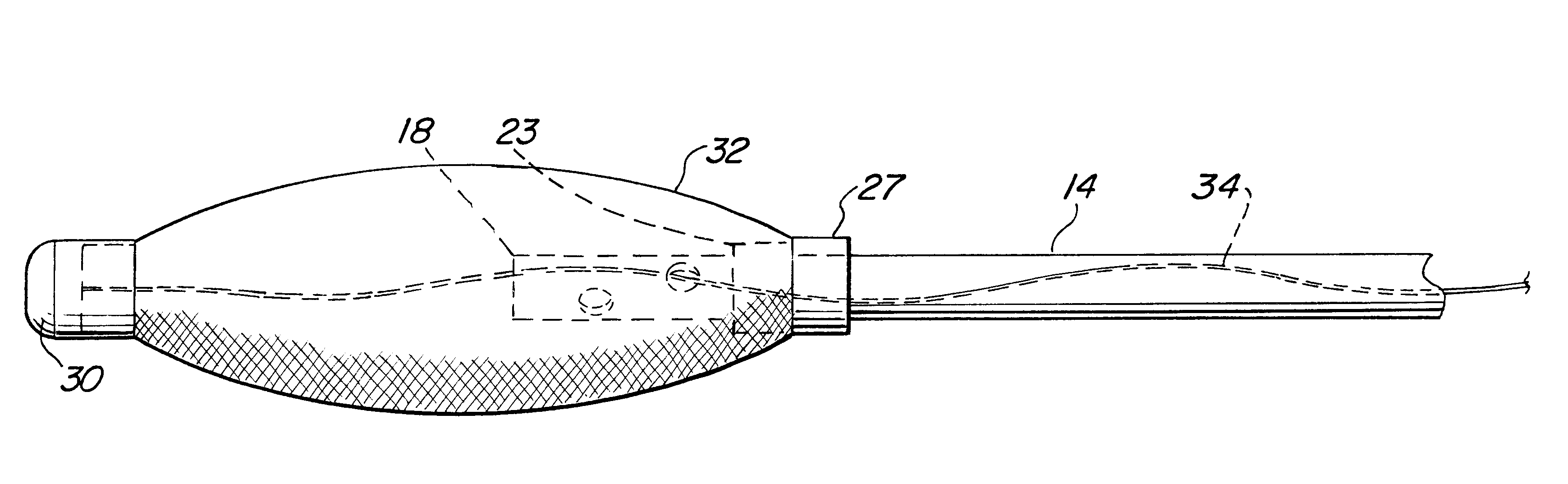 Self-deploying catheter assembly