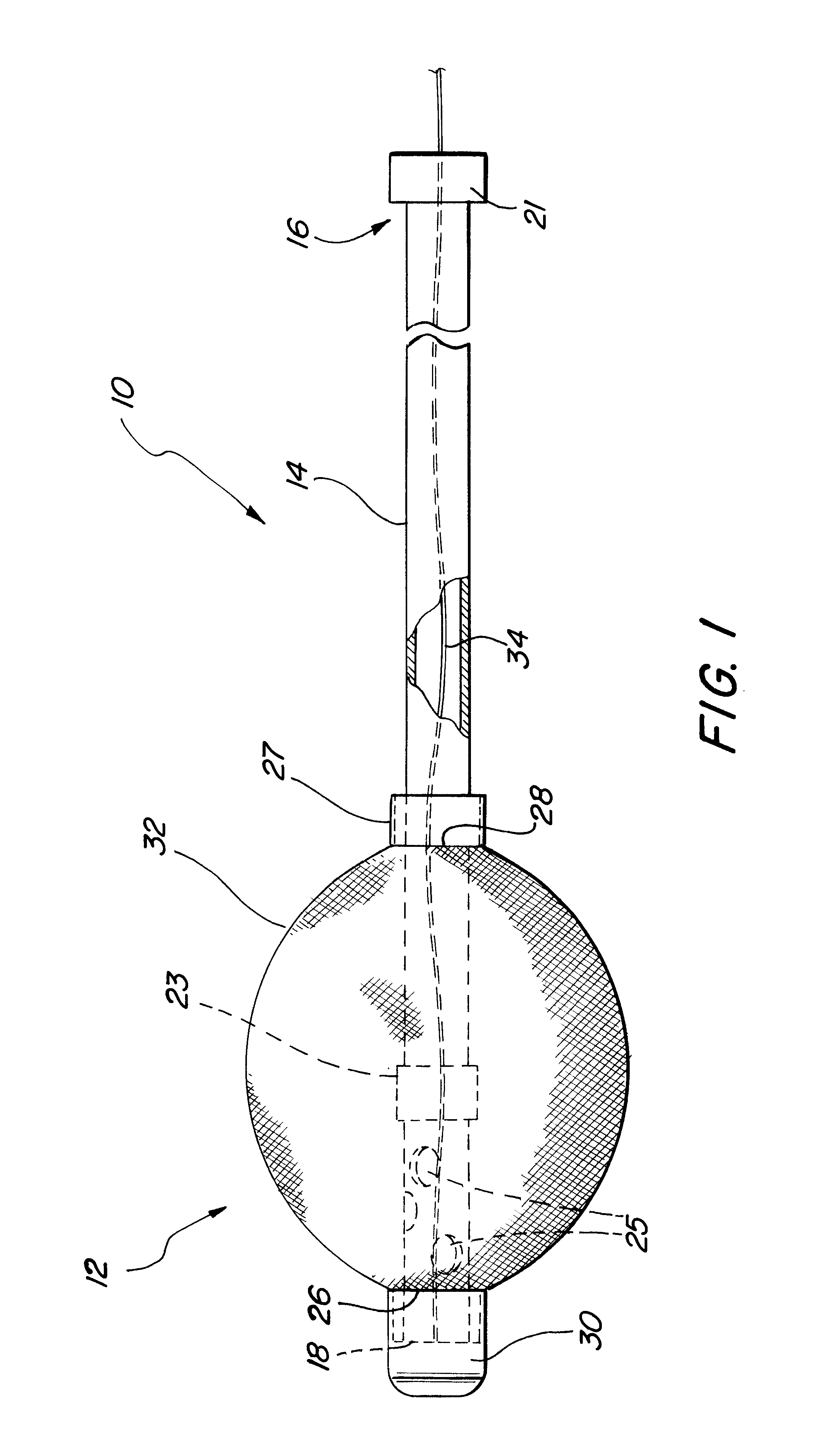 Self-deploying catheter assembly