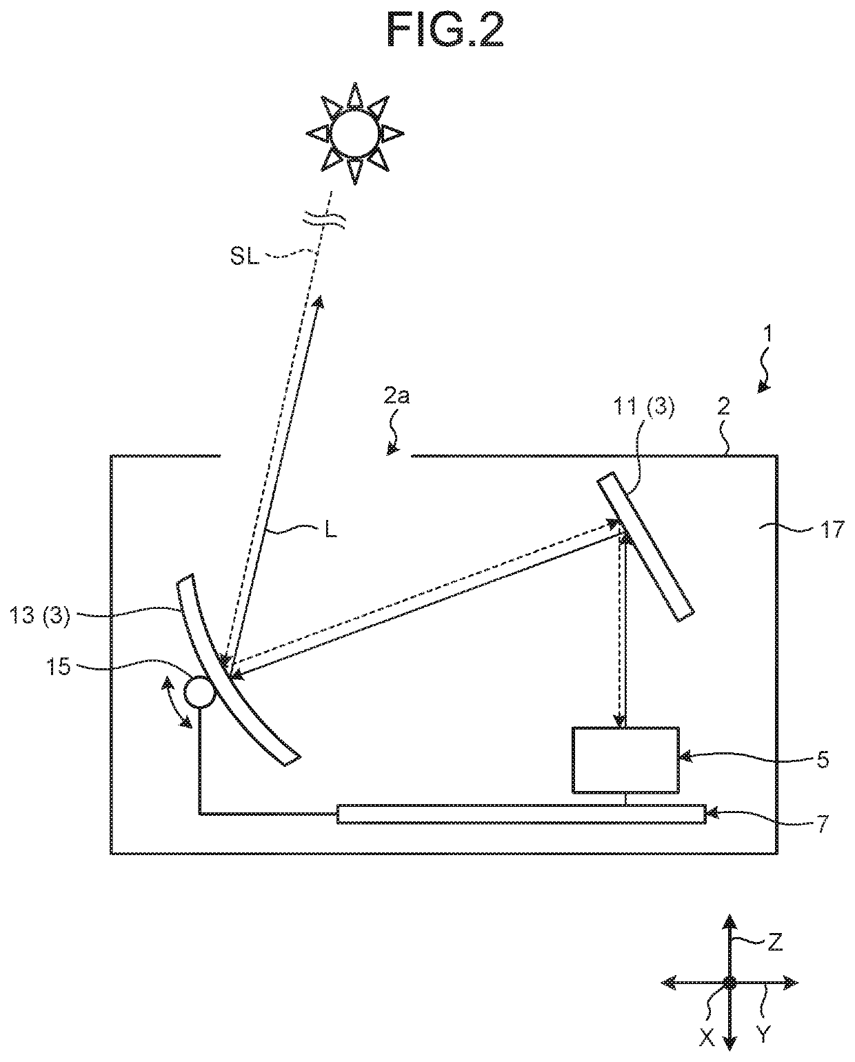 Vehicle display device