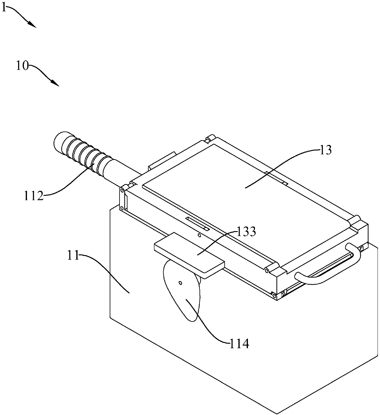 A quick-loading deep fryer