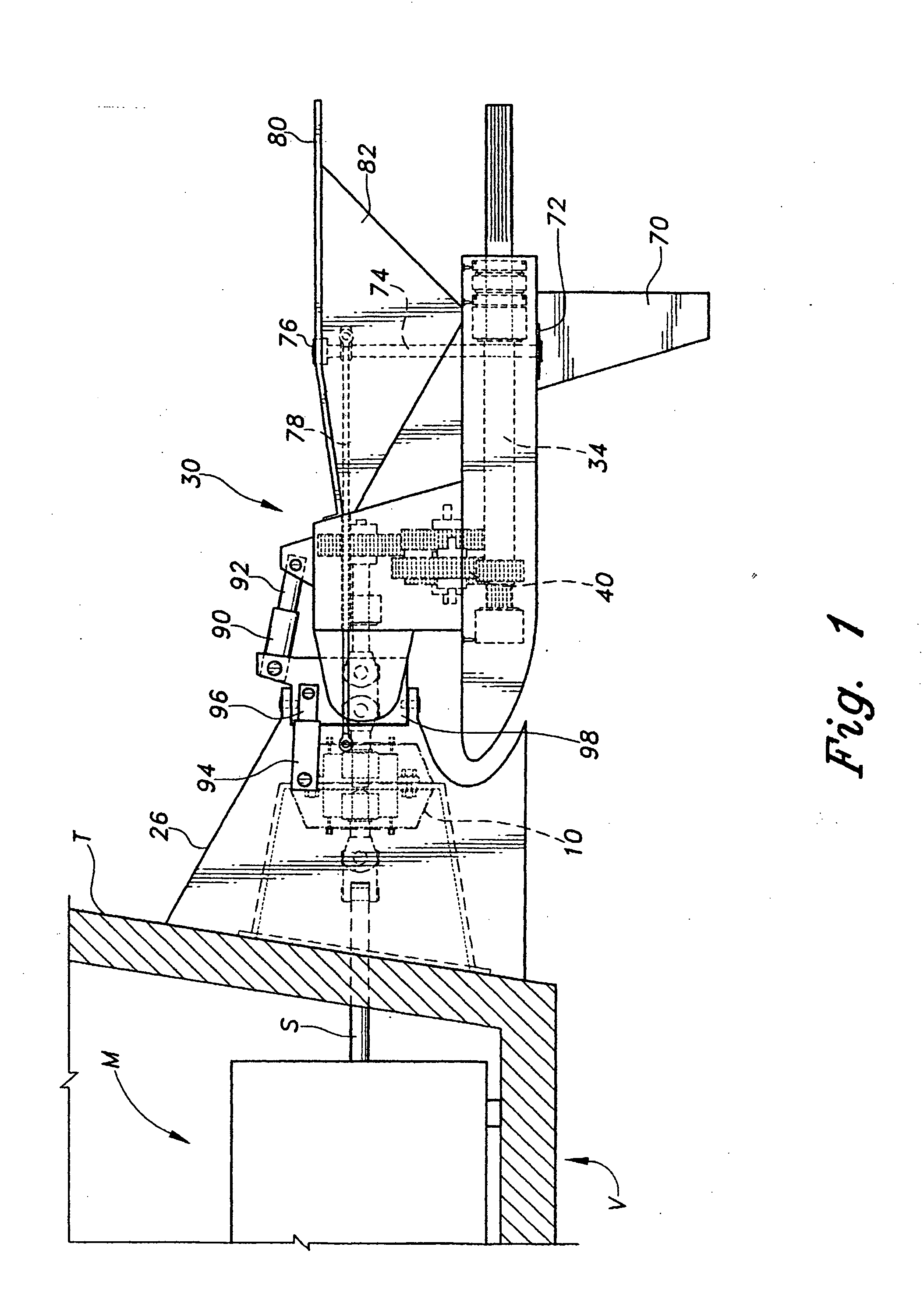 Dual propeller surface drive propulsion system for boats