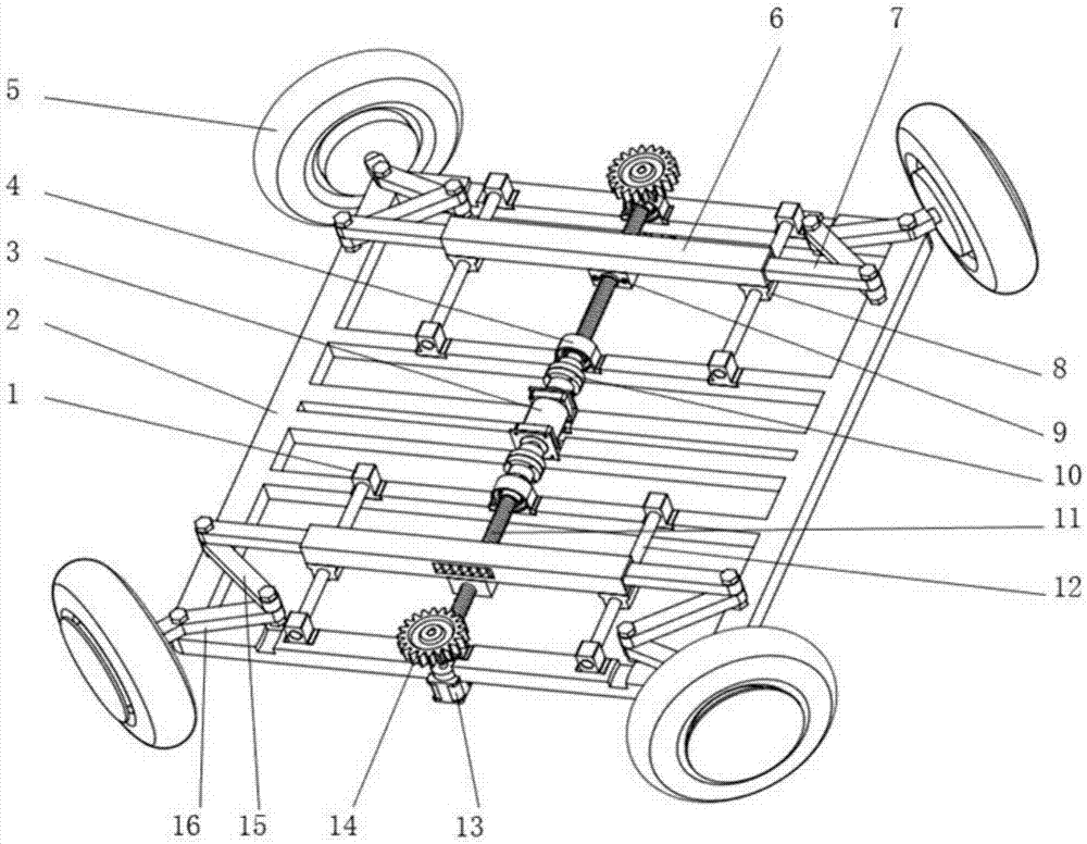 Full steering chassis