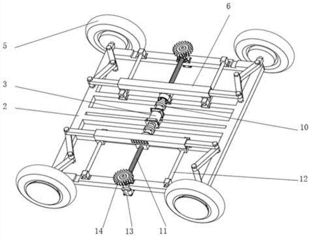 Full steering chassis