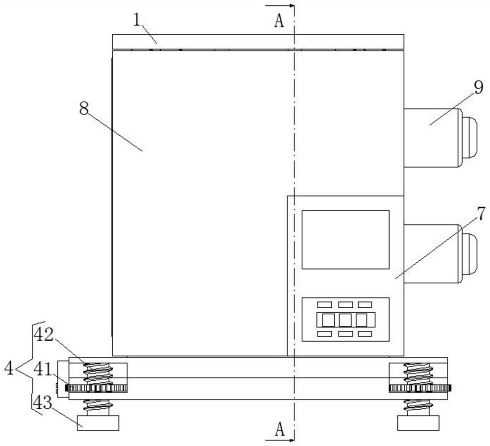 Rotary heating device