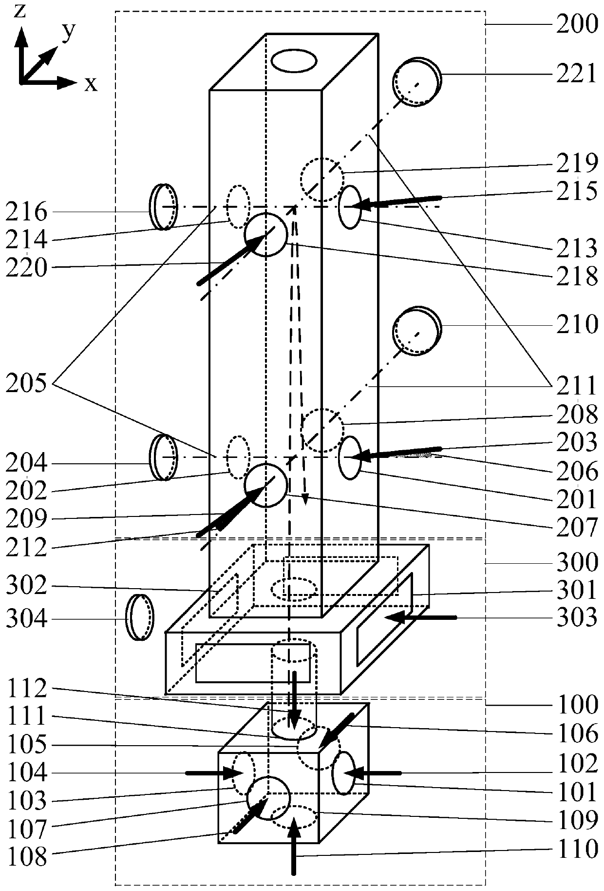 A quantum tiltmeter based on atomic interference