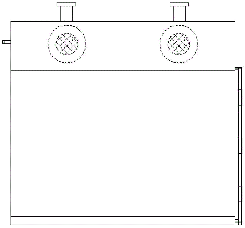 Integral cleaning type medicine drying box