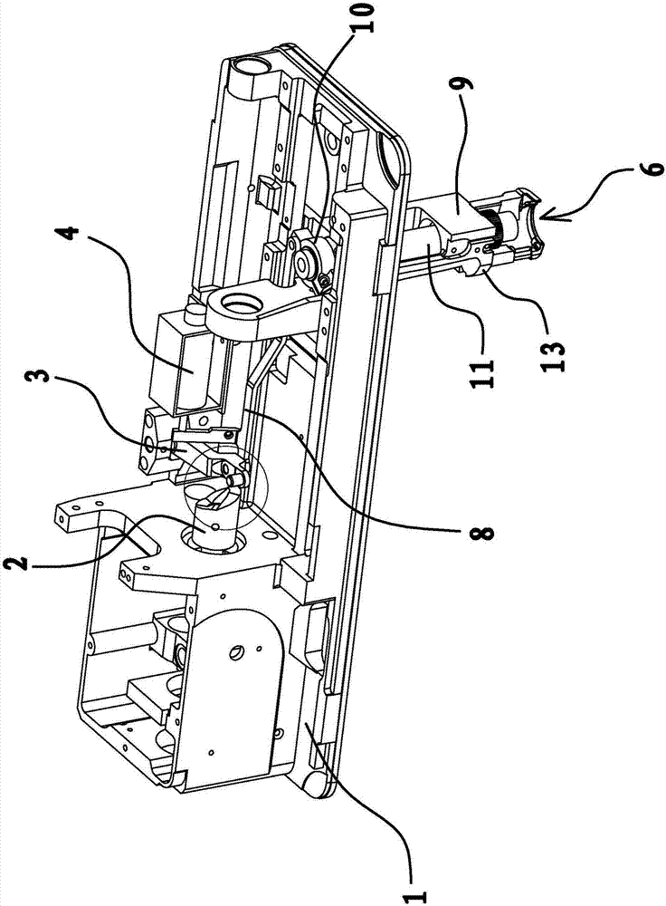 Thread trimming mechanism of sewing machine