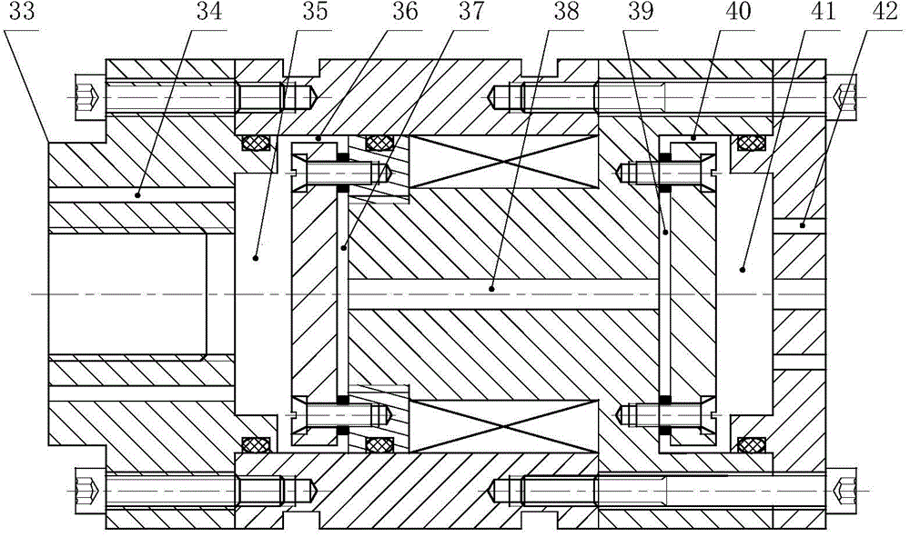 Magneto-rheological damper with mixed flow type fluid flowing channel