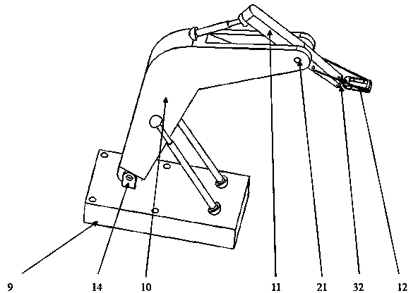 Novel light combination prism adjusting device