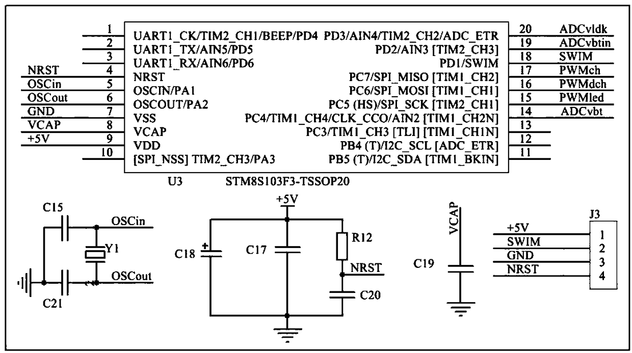 LED street lamp control device and control method thereof