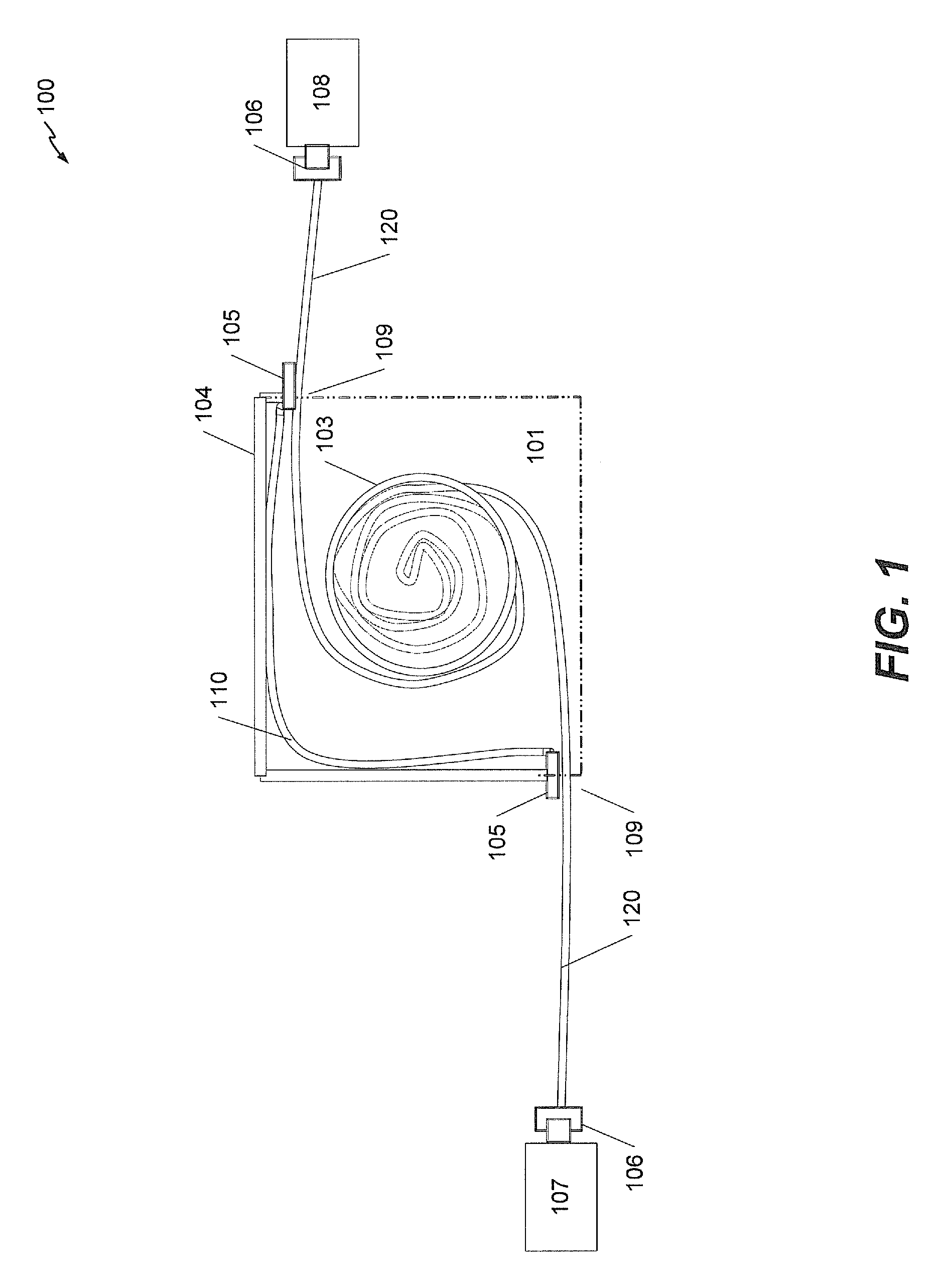 Retractable interconnect device including multiple electrical paths