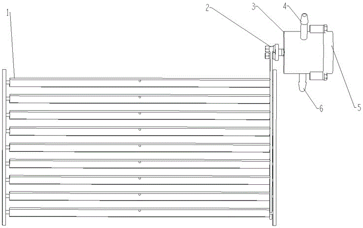 Blind window opened and closed through temperature control and engine compartment structure