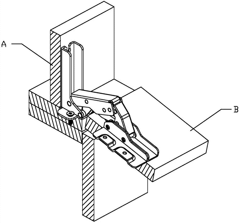 Improved refrigerator hinge