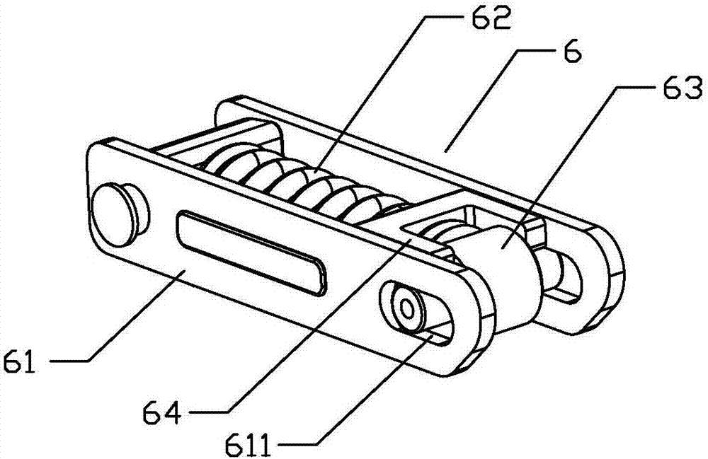 Improved refrigerator hinge