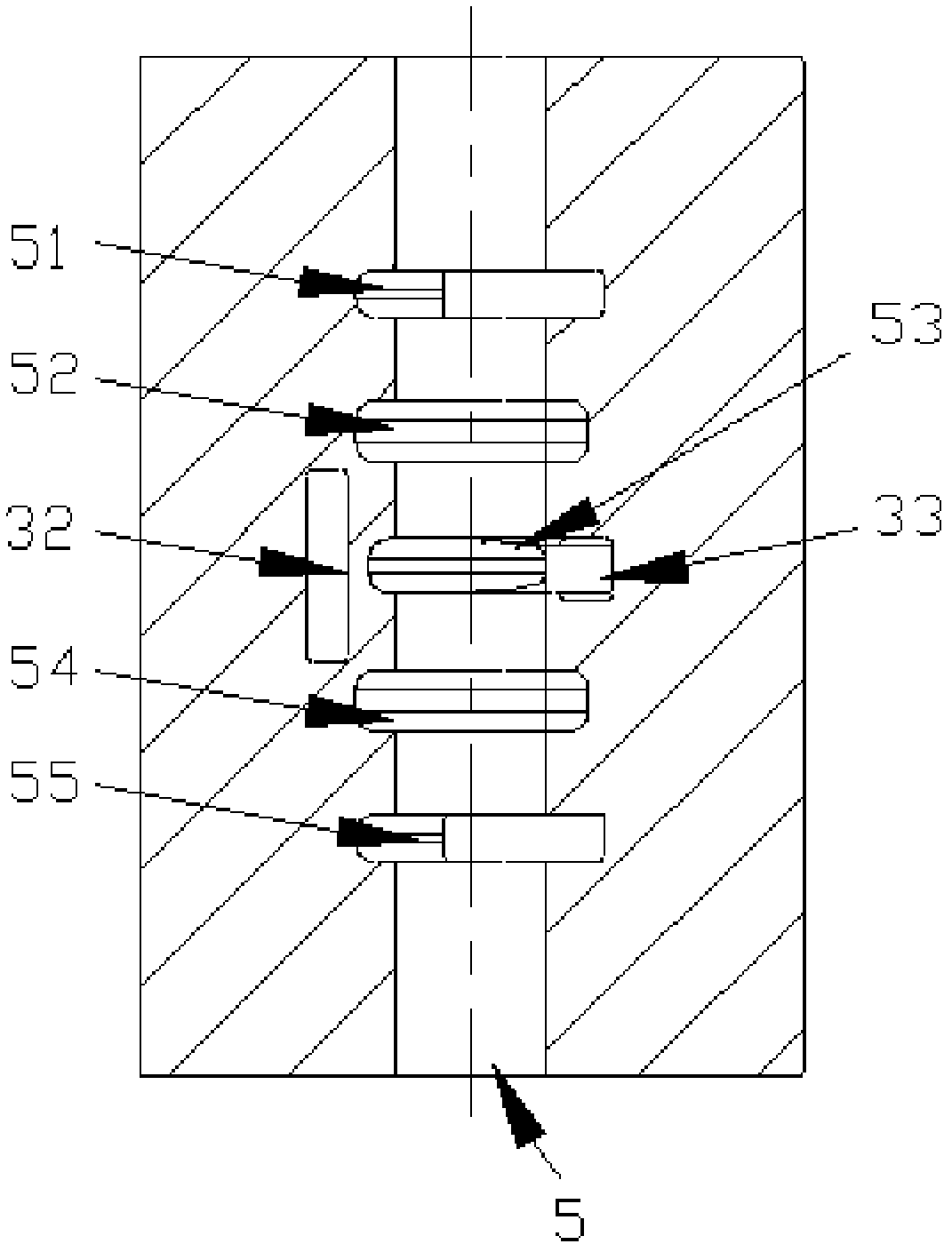 High-performance valve body of proportional servo valve and manufacturing method thereof