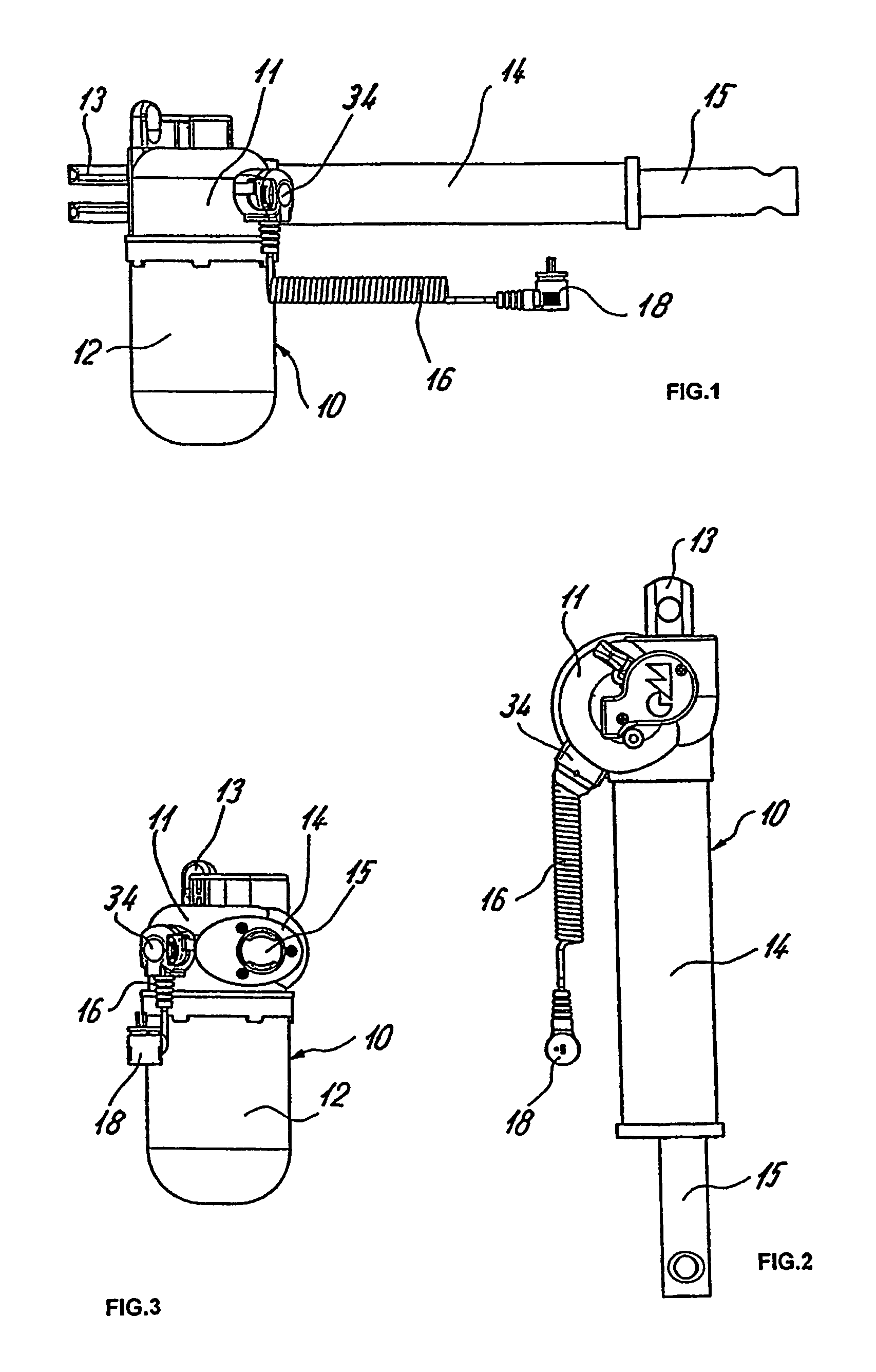 Electromotive linear drive