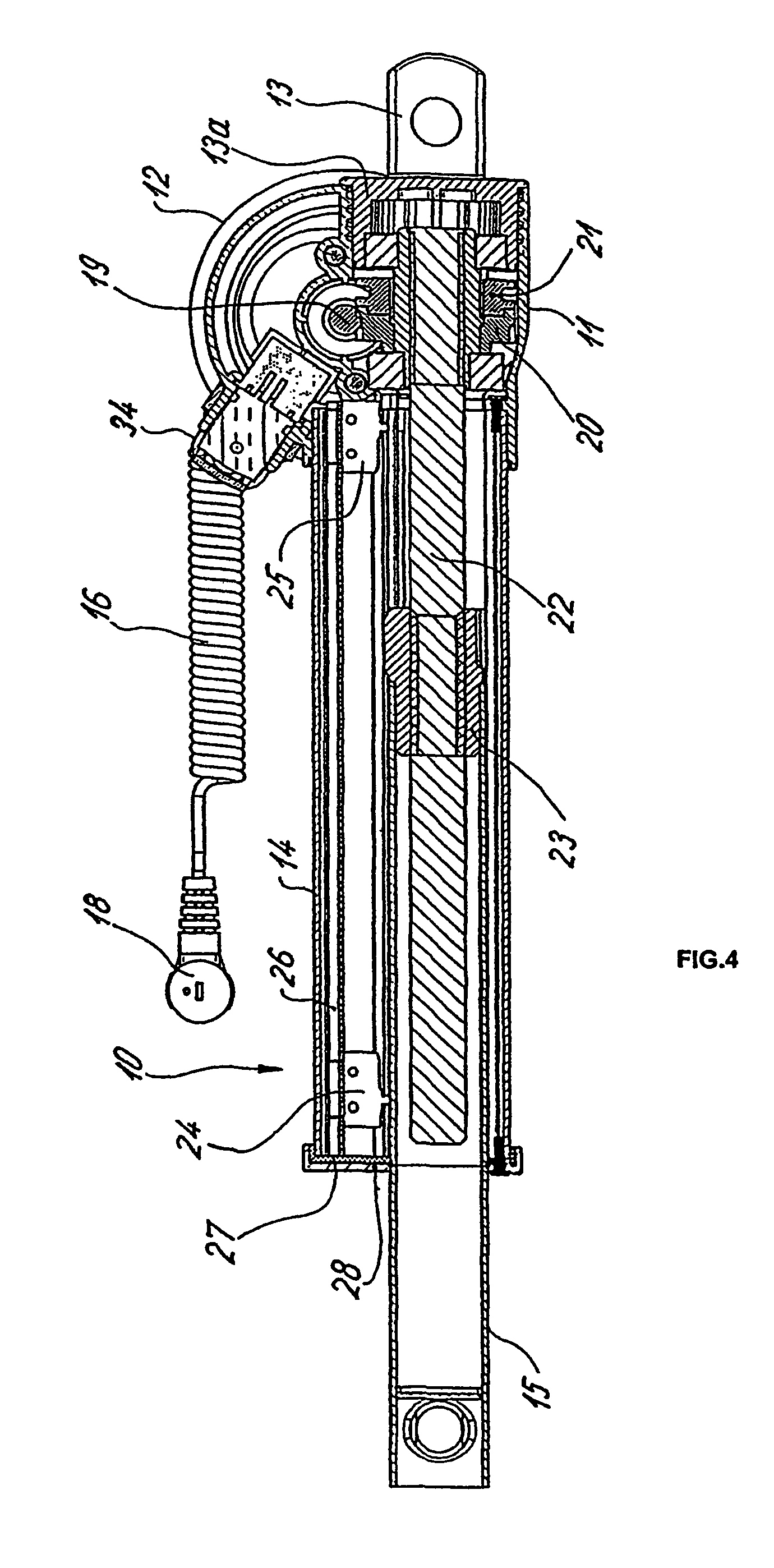 Electromotive linear drive