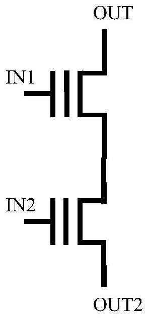 Analog content addressable memory based on multi-stage flash memory transistor