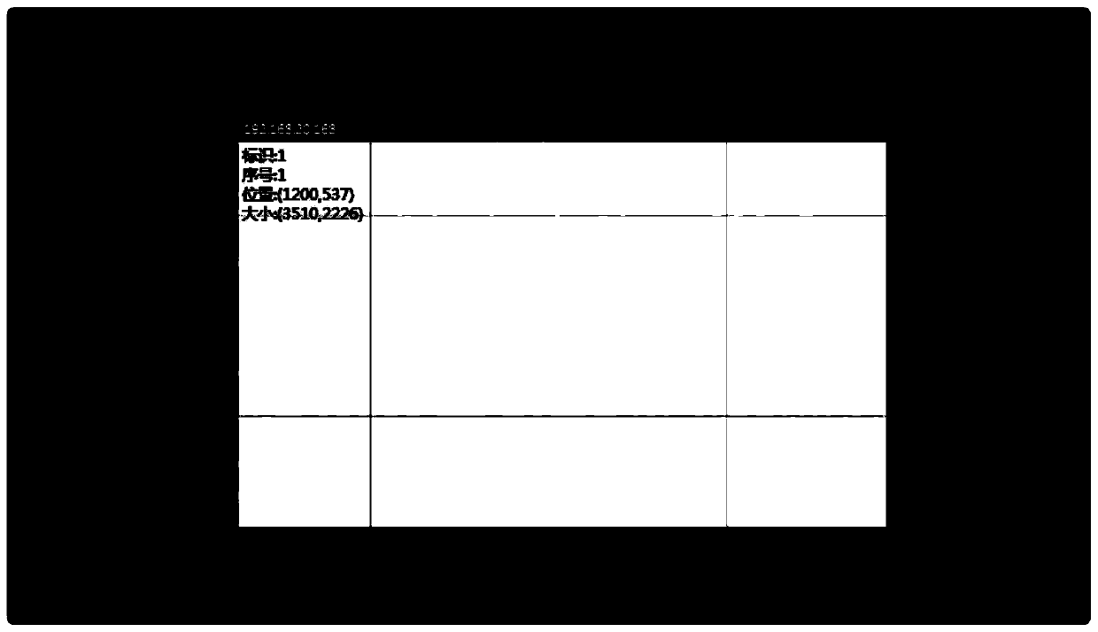 Tiled fusion windowing method based on distributed cloud splicing and display screen