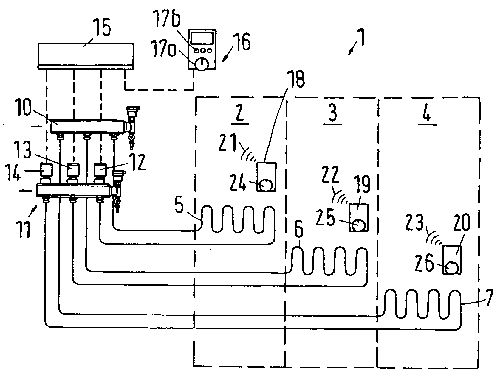 Room heating system