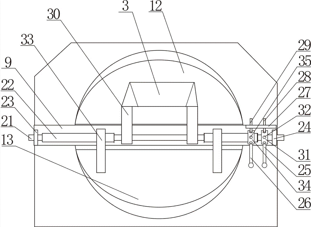 Medicine frying sorting machine