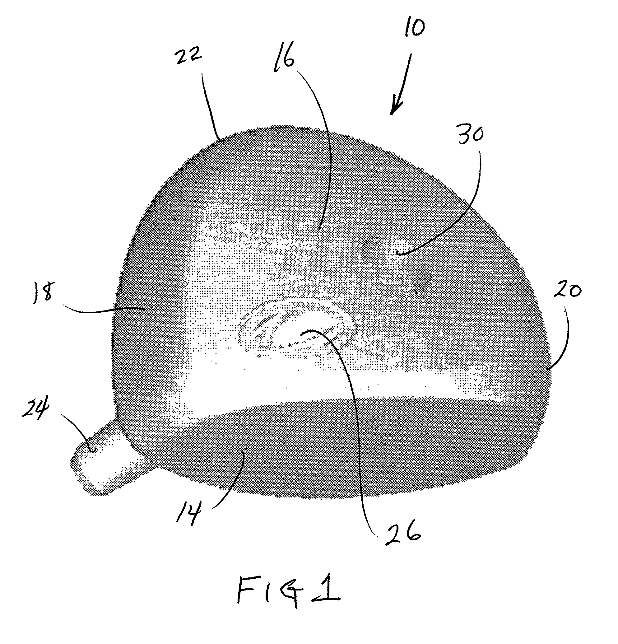 Golf club head having a device for resisting expansion between opposing walls during ball impact