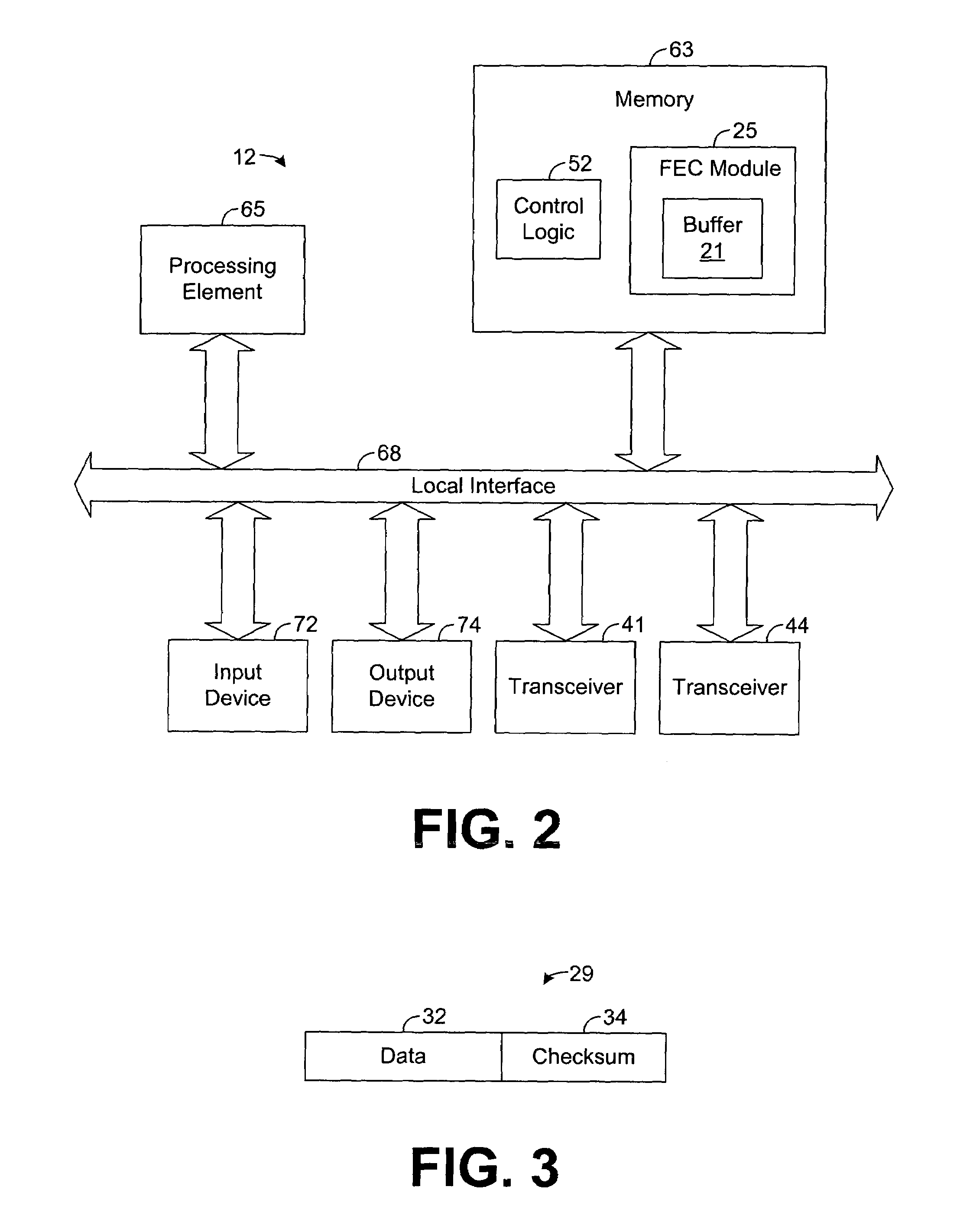 Data communication system and method for selectively implementing forward error correction