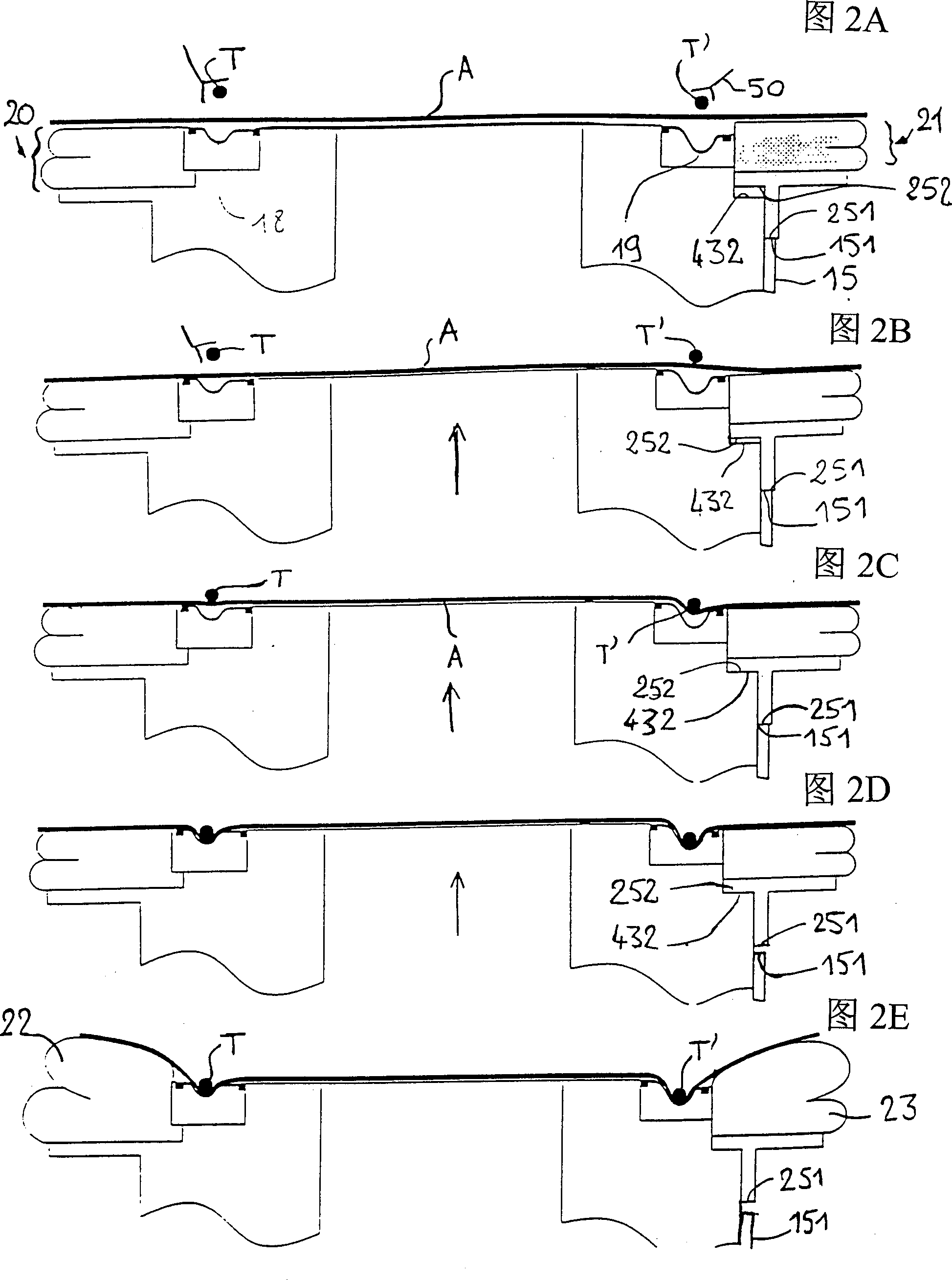 Tyre building drum