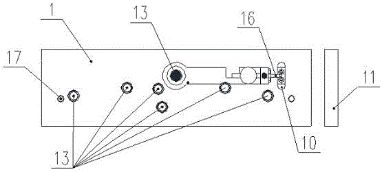 A measuring instrument and measuring method capable of adapting to the shell surface of a flywheel