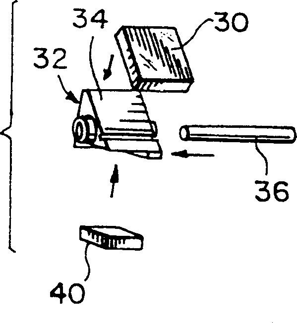 Small scanning module with magnetic centring scanning mirror