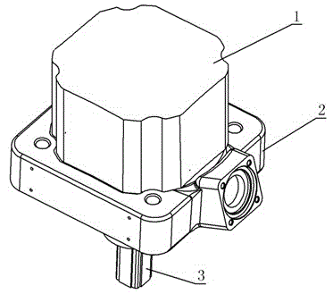 Track traffic rotation speed sensor based on magnetism principle