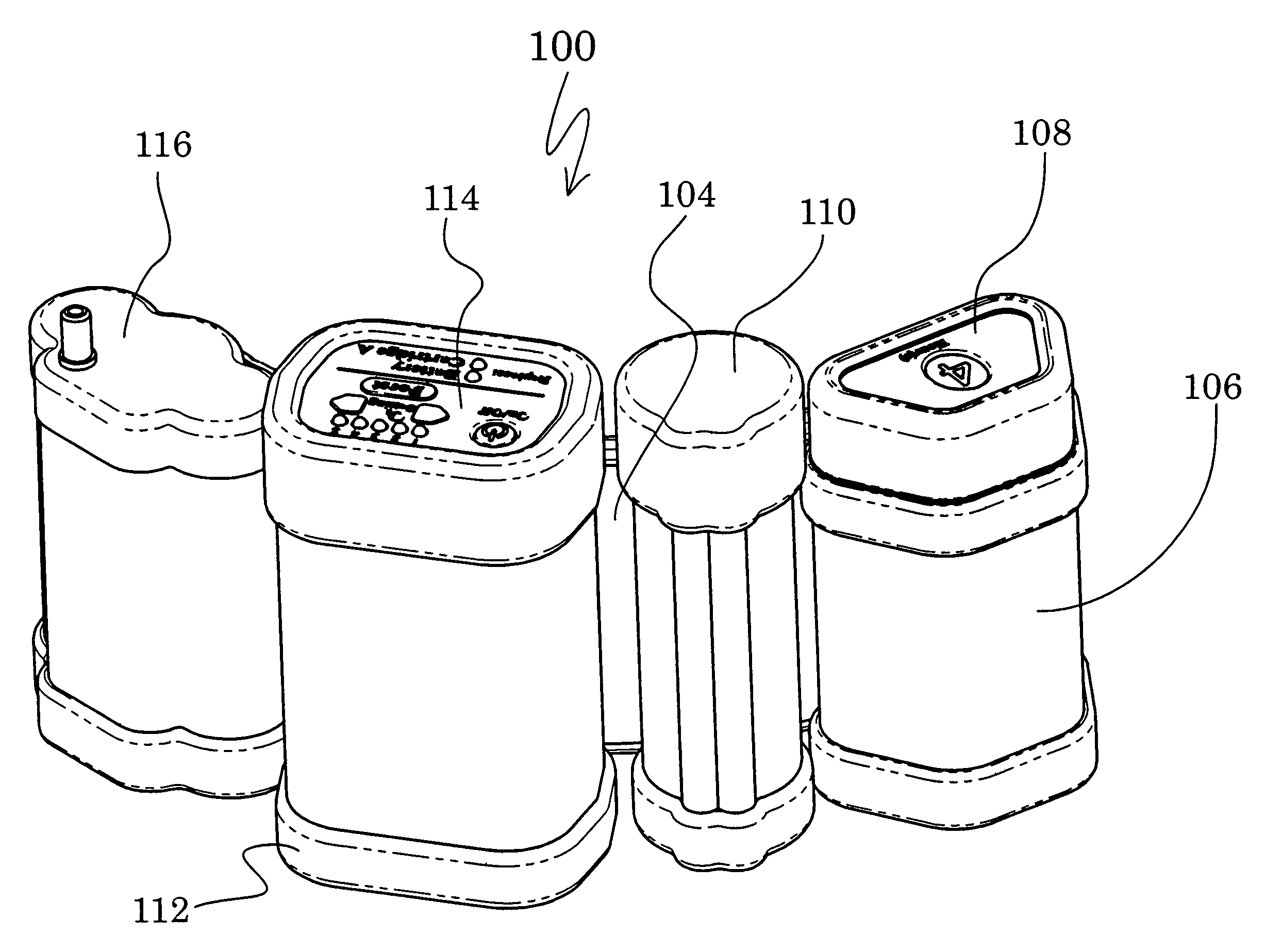 Low power ambulatory oxygen concentrator