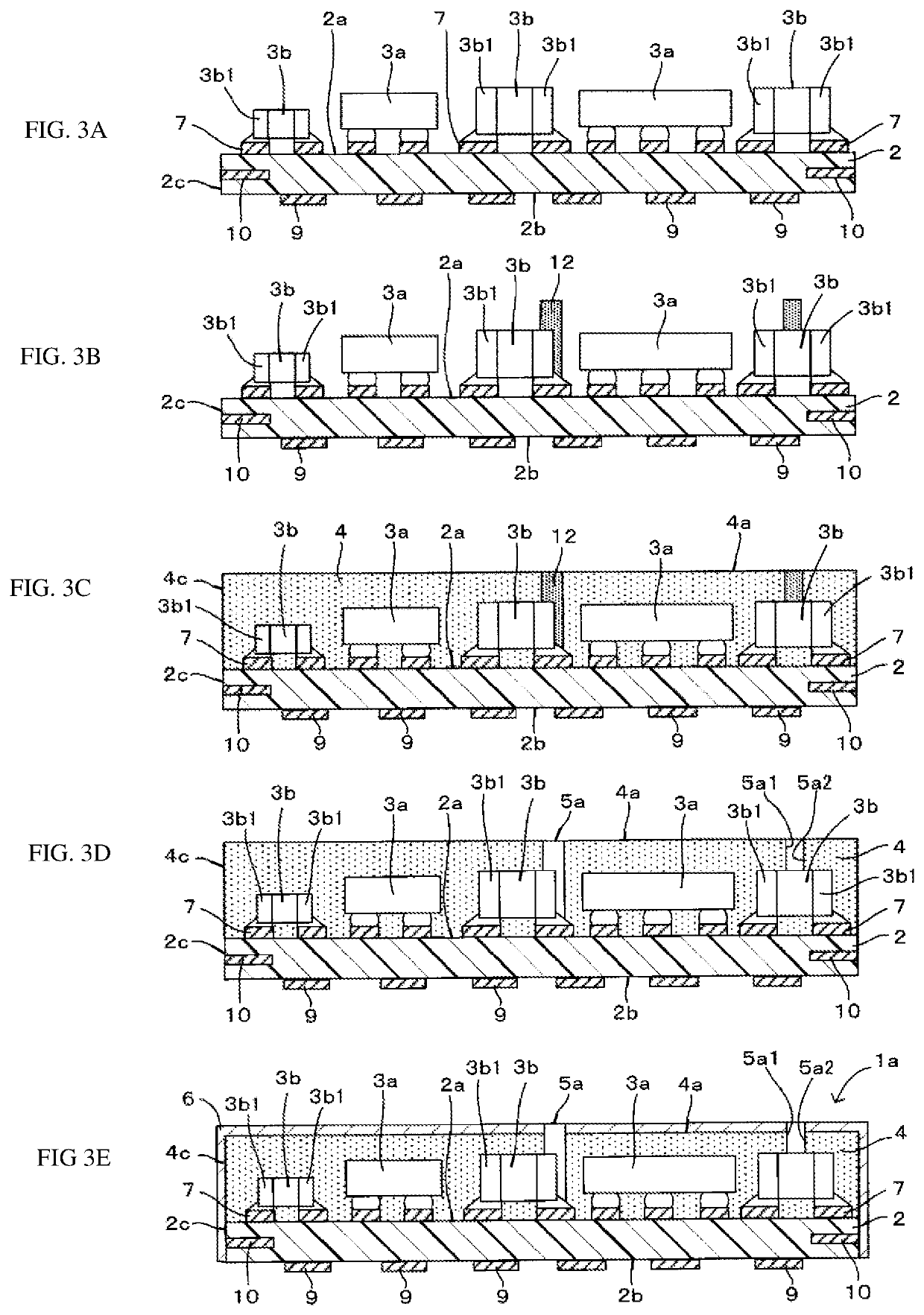 Manufacturing method of high frequency module and high frequency module