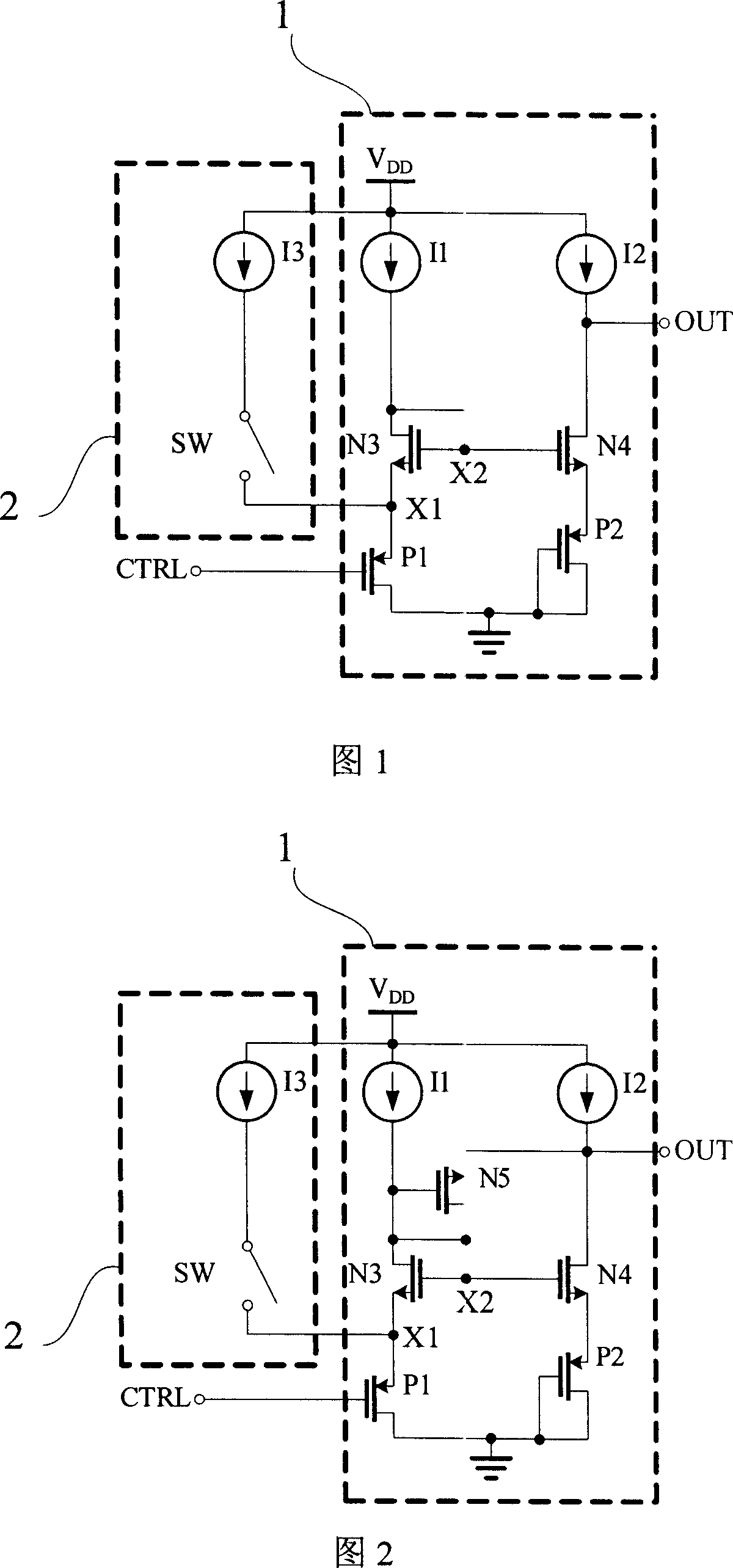 Retarding comparator circuit of single terminal input