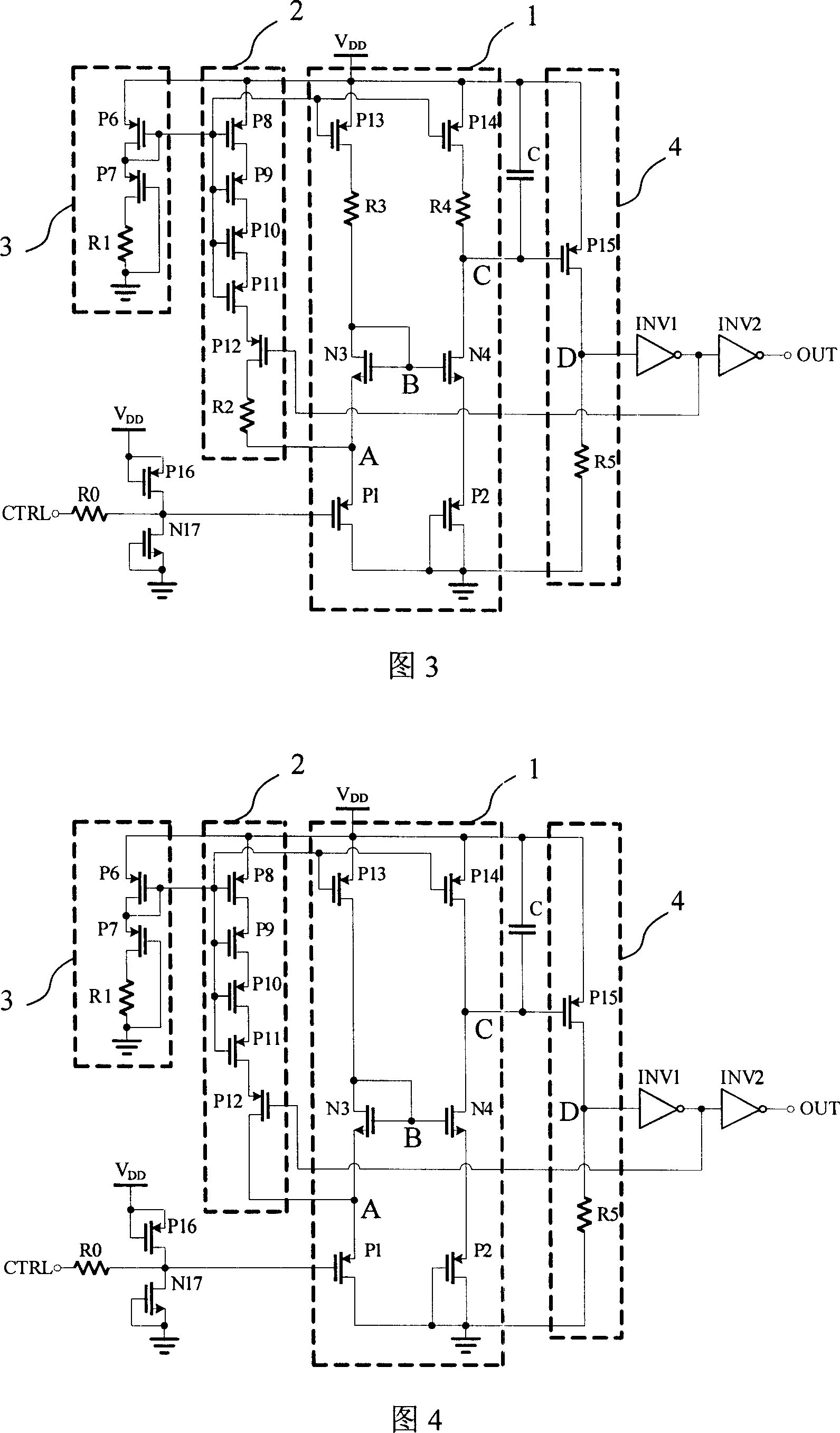 Retarding comparator circuit of single terminal input