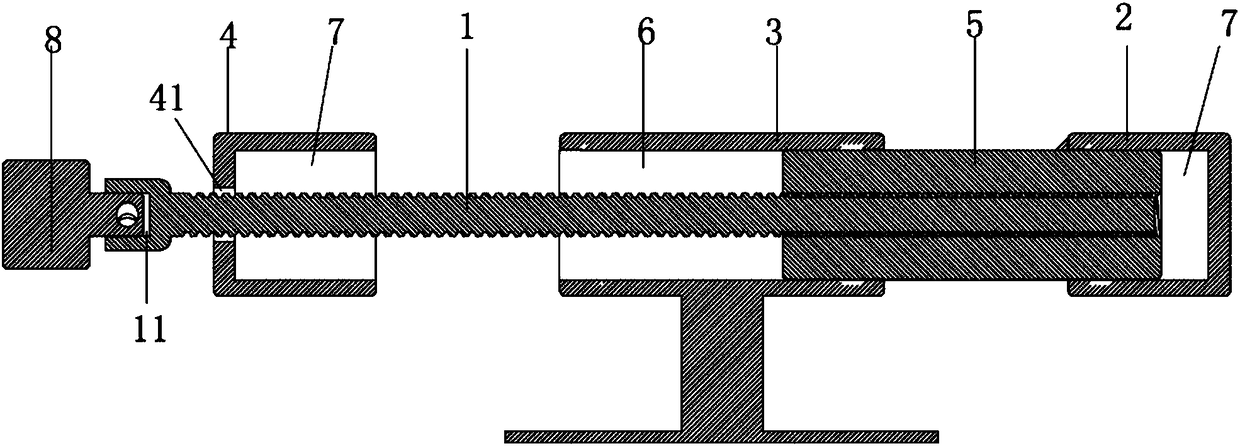 Transmission mechanism for 40.5kV switch cabinet isolation switch