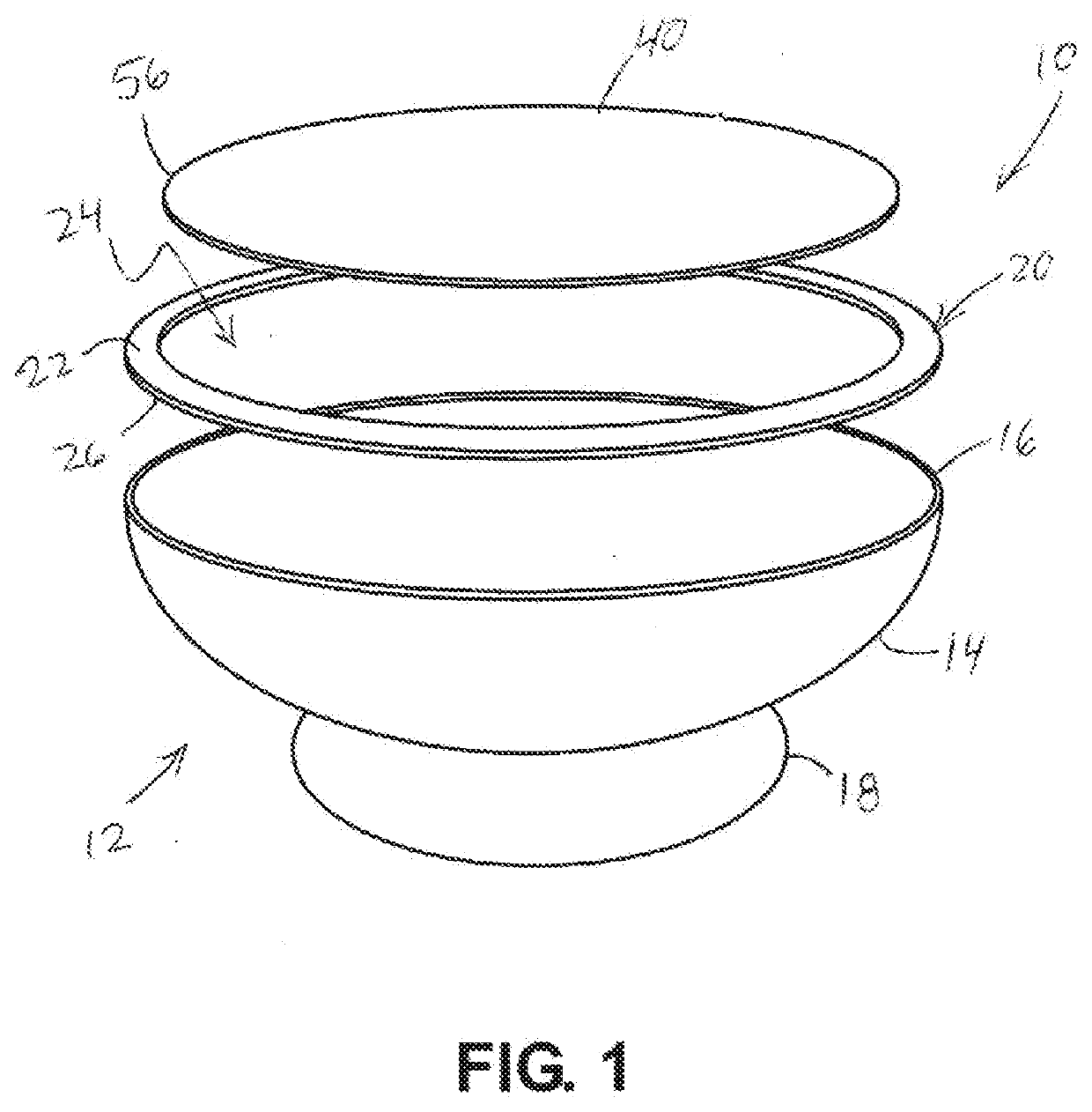 Modular ring for fire pit accessories