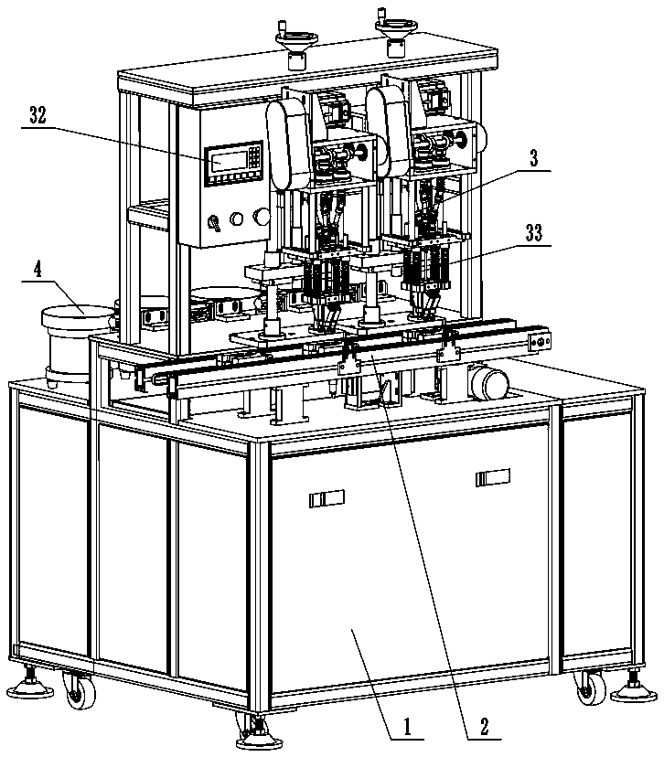 Multi-end screwing device