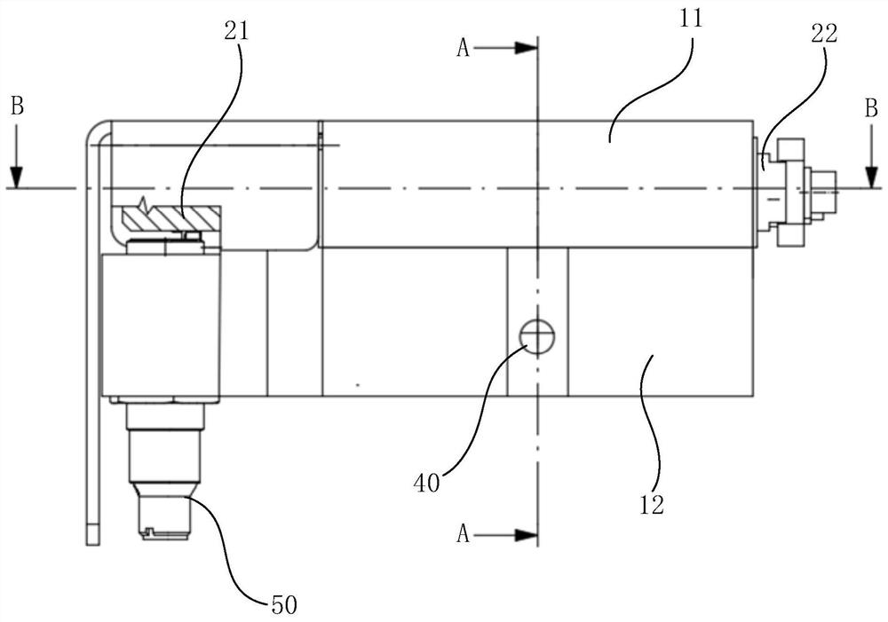 Ball head in-place device and large component butt joint posture adjusting system