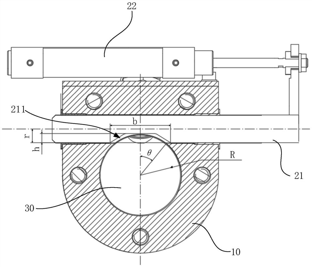 Ball head in-place device and large component butt joint posture adjusting system