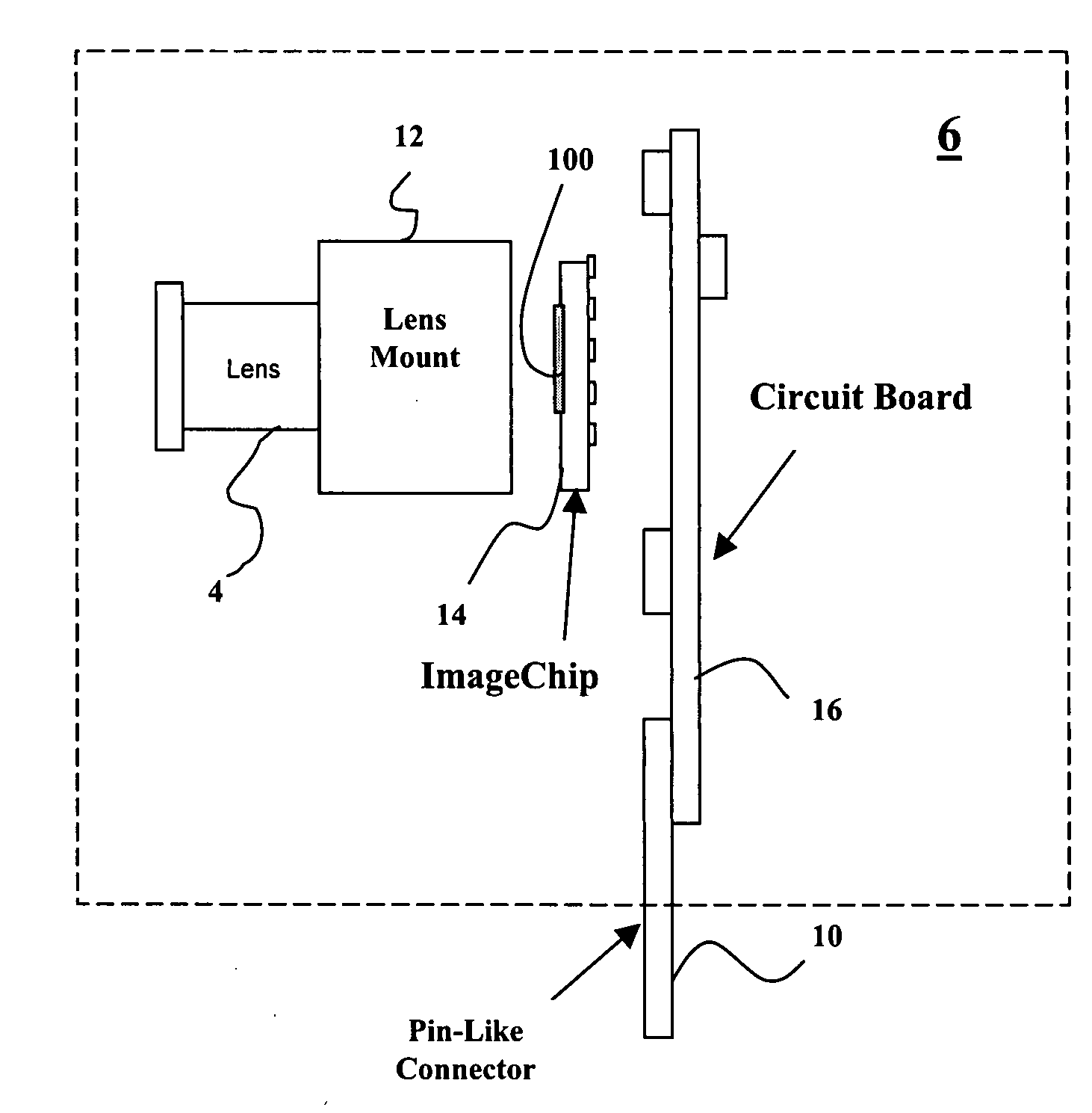 Electronic image sensor