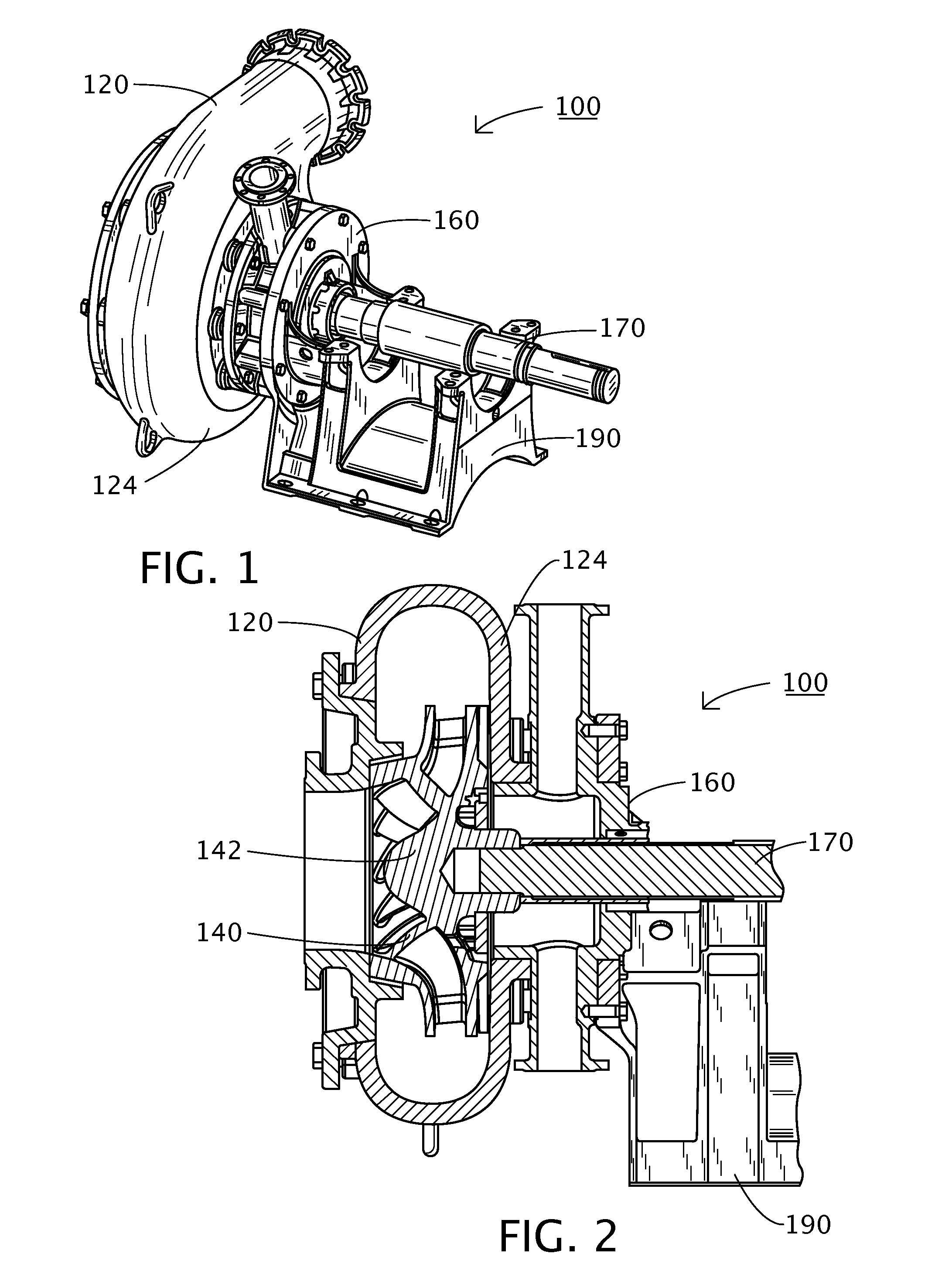 Froth handling pump