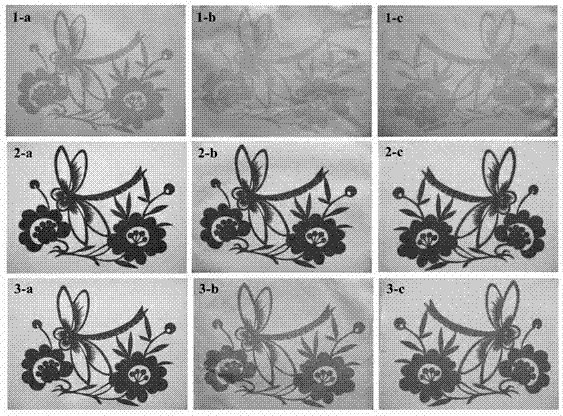 Dry-type transfer-printed textile and preparation method thereof