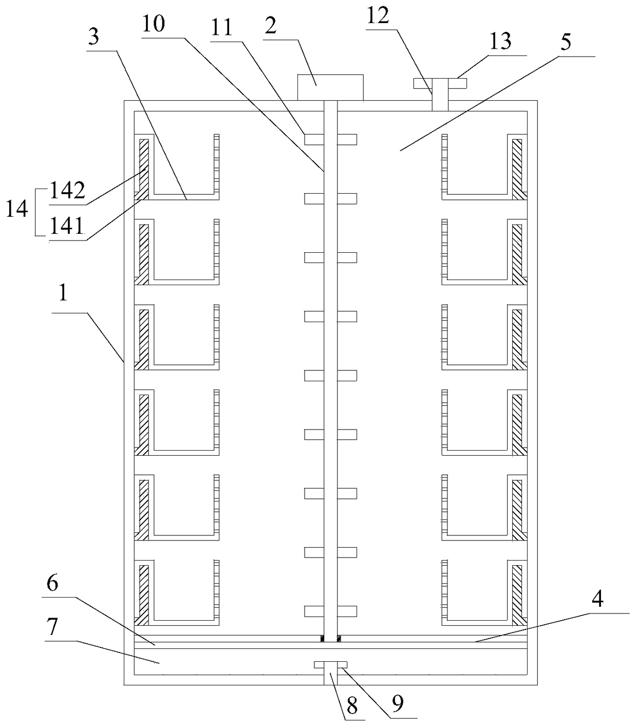 A multifunctional fresh-keeping device for vegetable transportation