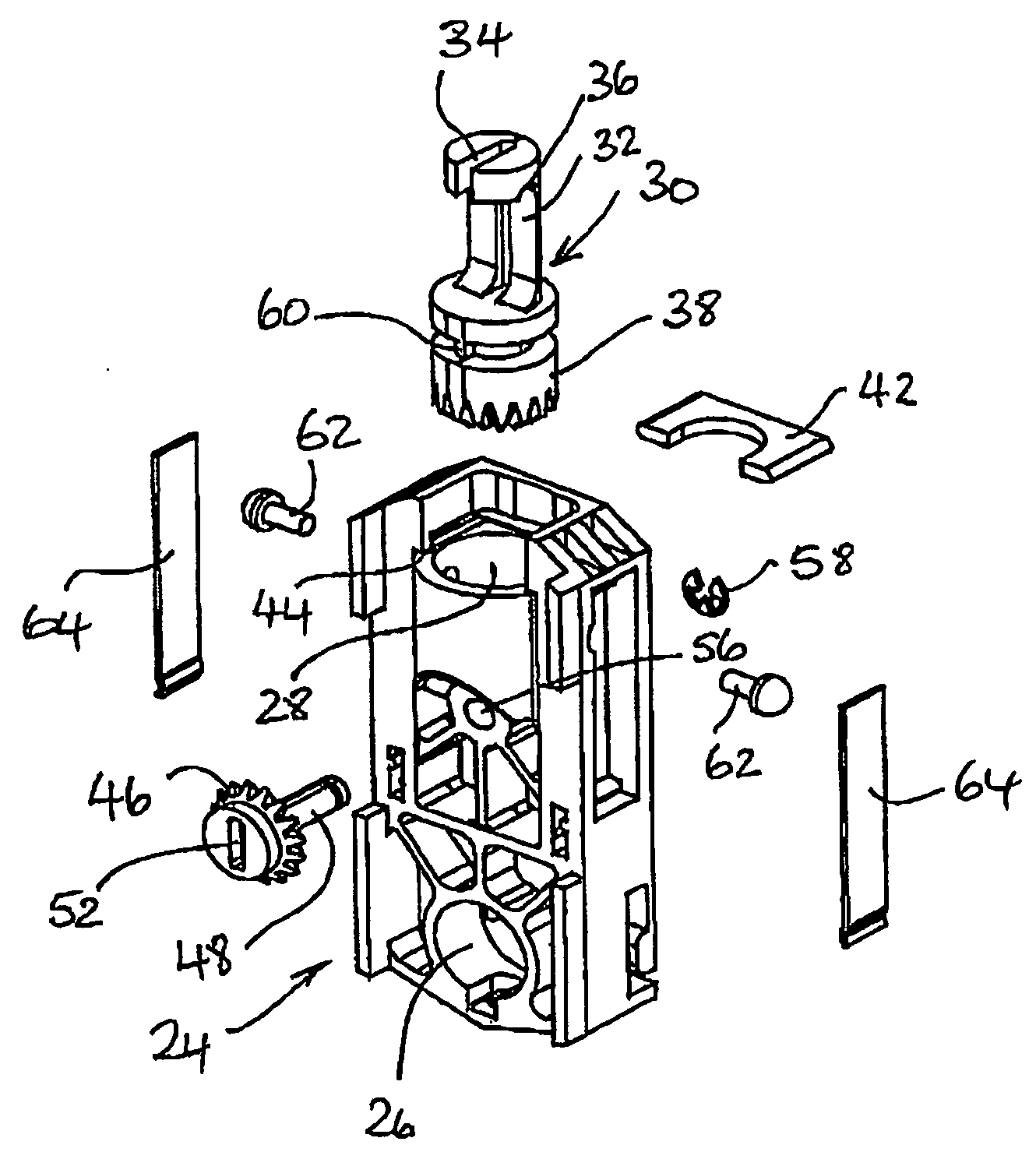 Spring balance adjustment