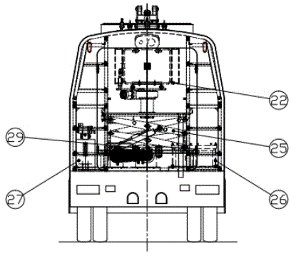 Dispelling antiriot vehicle