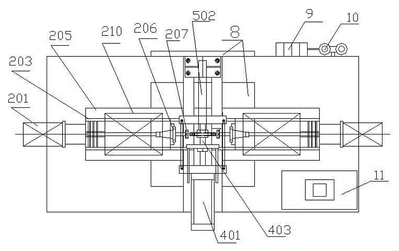 Rotating extrusion apparatus for machining temperature-sensitive cylinder