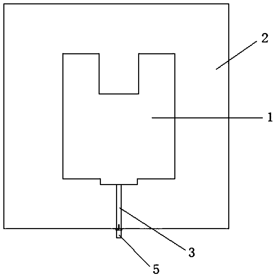 Ultra-wideband monopole patch antenna for partial discharge detection