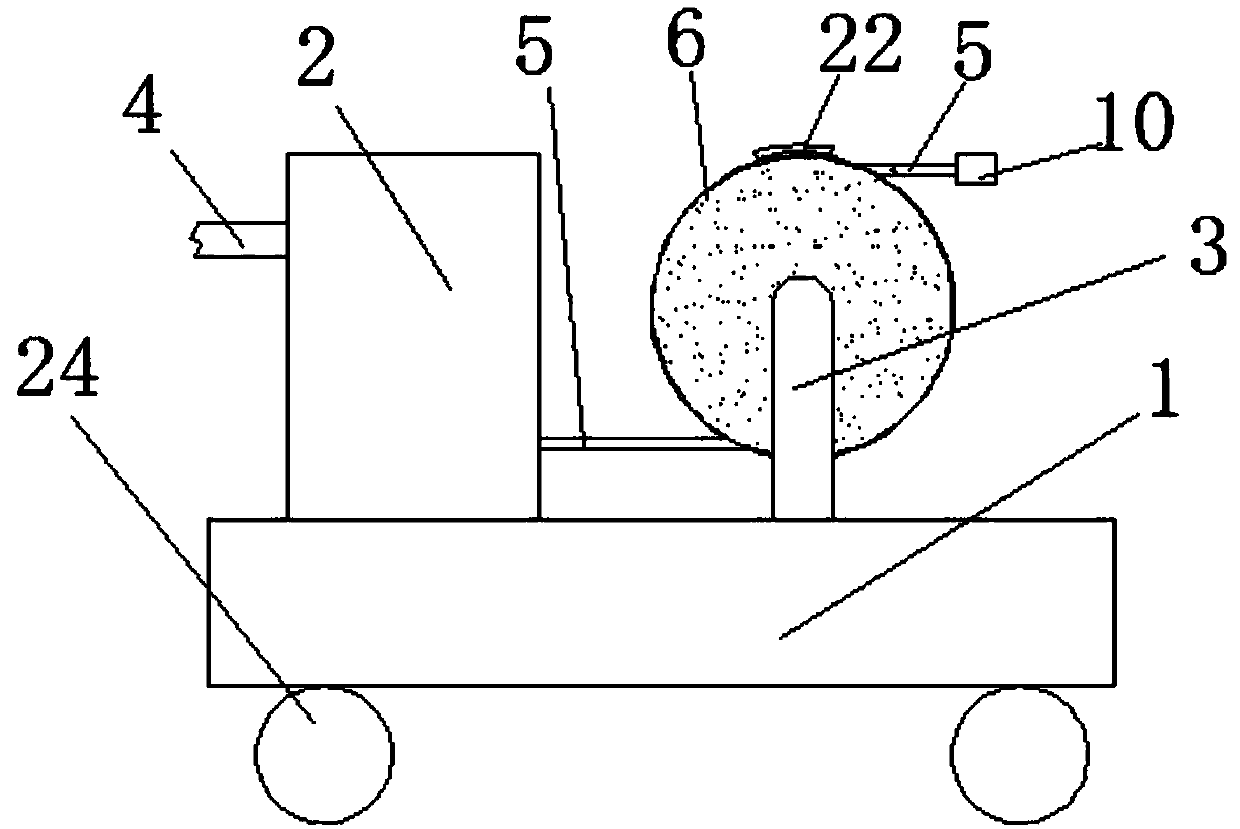 Cleaning equipment of drainage pipeline